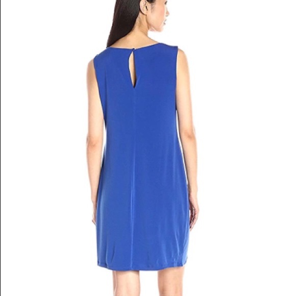 🆕NEW Jessica Simpson Sleeveless Cobalt Blue Dress - Picture 3 of 7